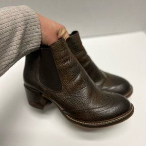 Stelle Monelle Round Toe Western Style Chelsea Bootie Size 38